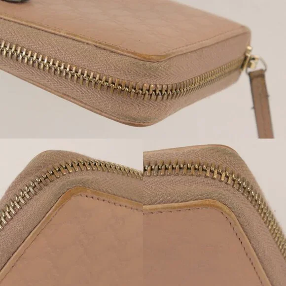 Gucci Micro Guccisima Bow Continental Wallet, Beige Pink, Leather - Picture 13 of 14